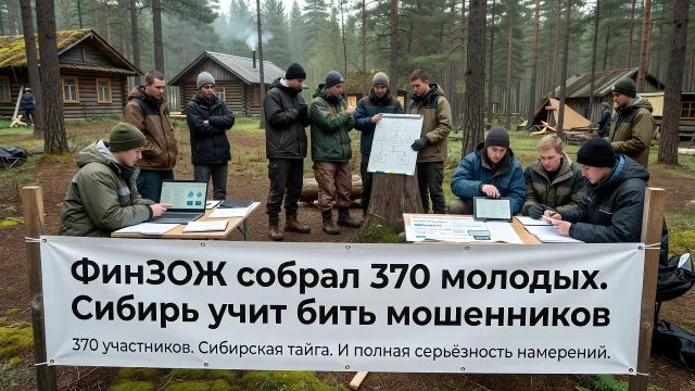 ФинЗОЖ собрал 370 молодых. Сибирь учит бить мошенников